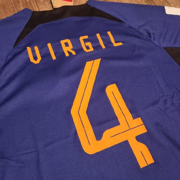 Virgil Dutch Netherlands Blue Kit 2022 Mens New - Picture 8 of 8